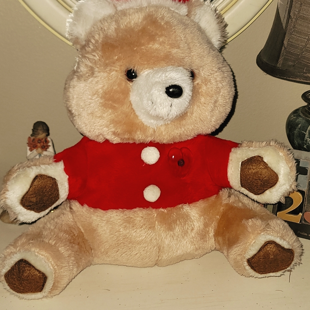 Vintage Teddy rubskin